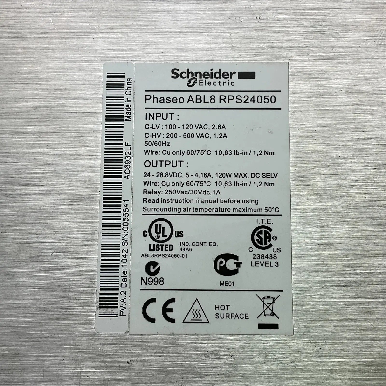 Schneider-Telemecanique-ABL8RPS24050-E-Industrial-Electrical-Warehouse-Shop-Now