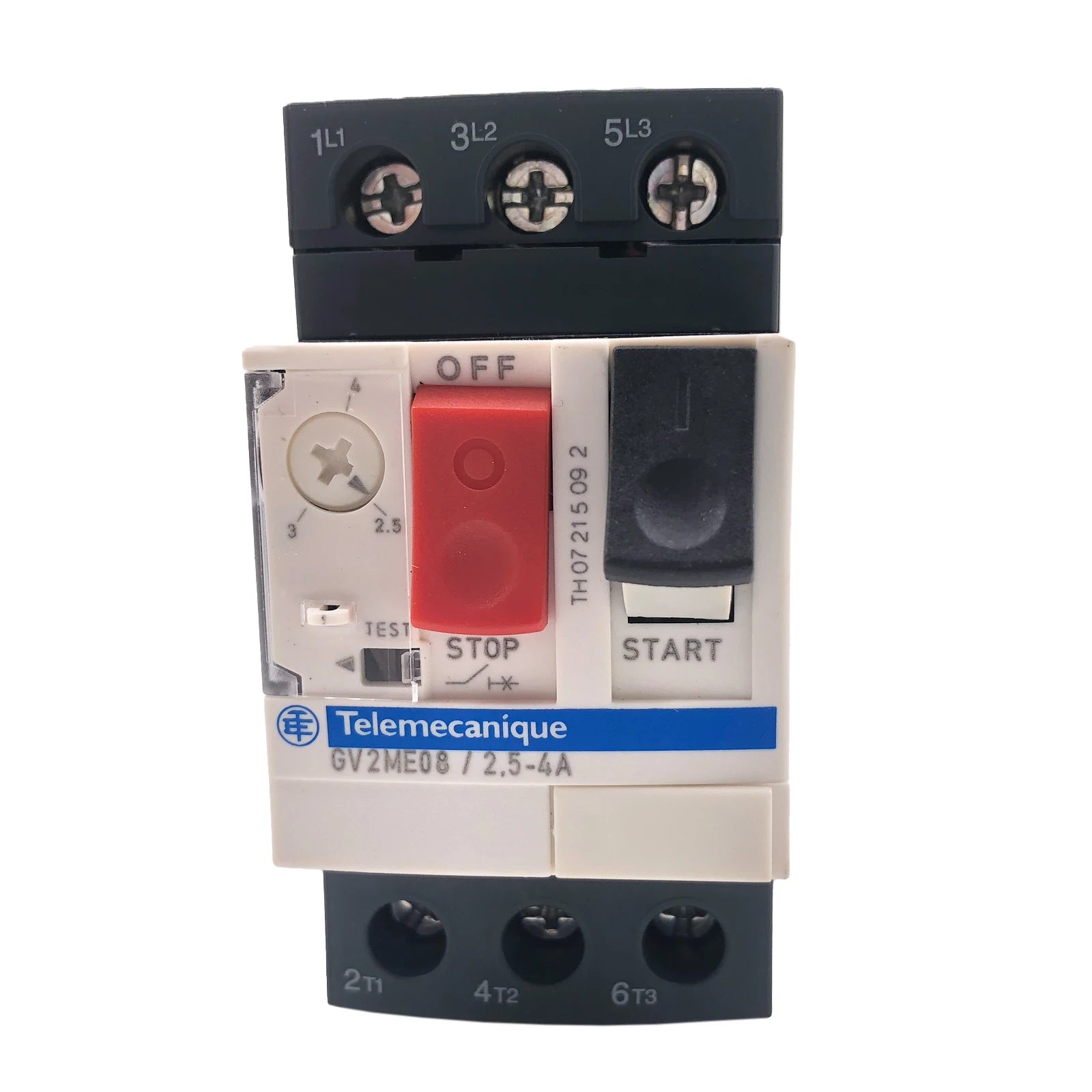 Schneider Electric / Telemecanique Circuit Breaker 3 Pole 2.5A-4.0A GV2ME08