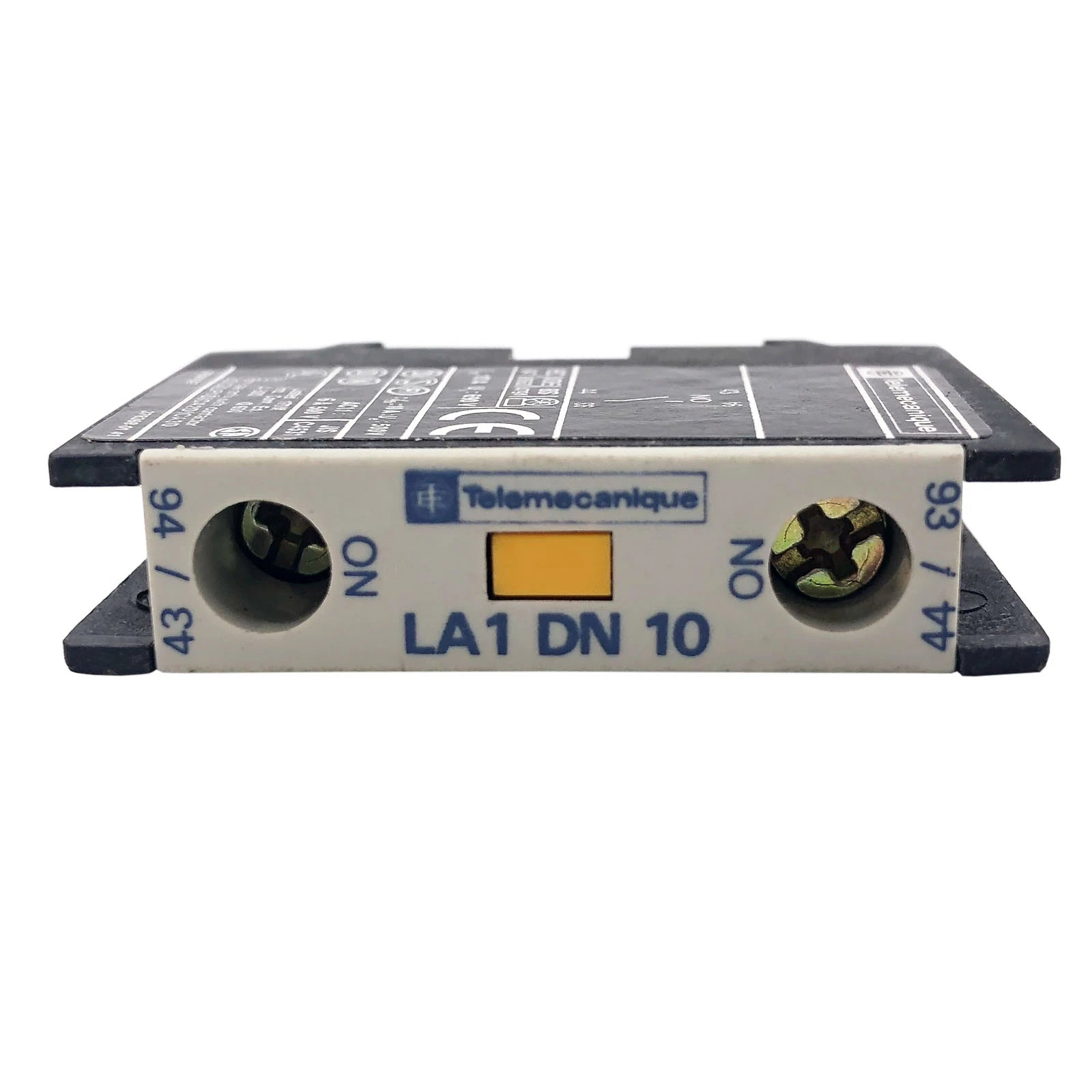 Schneider Electric / Telemecanique Auxiliary Contact 600VAC 10AMP D Line LA1DN10