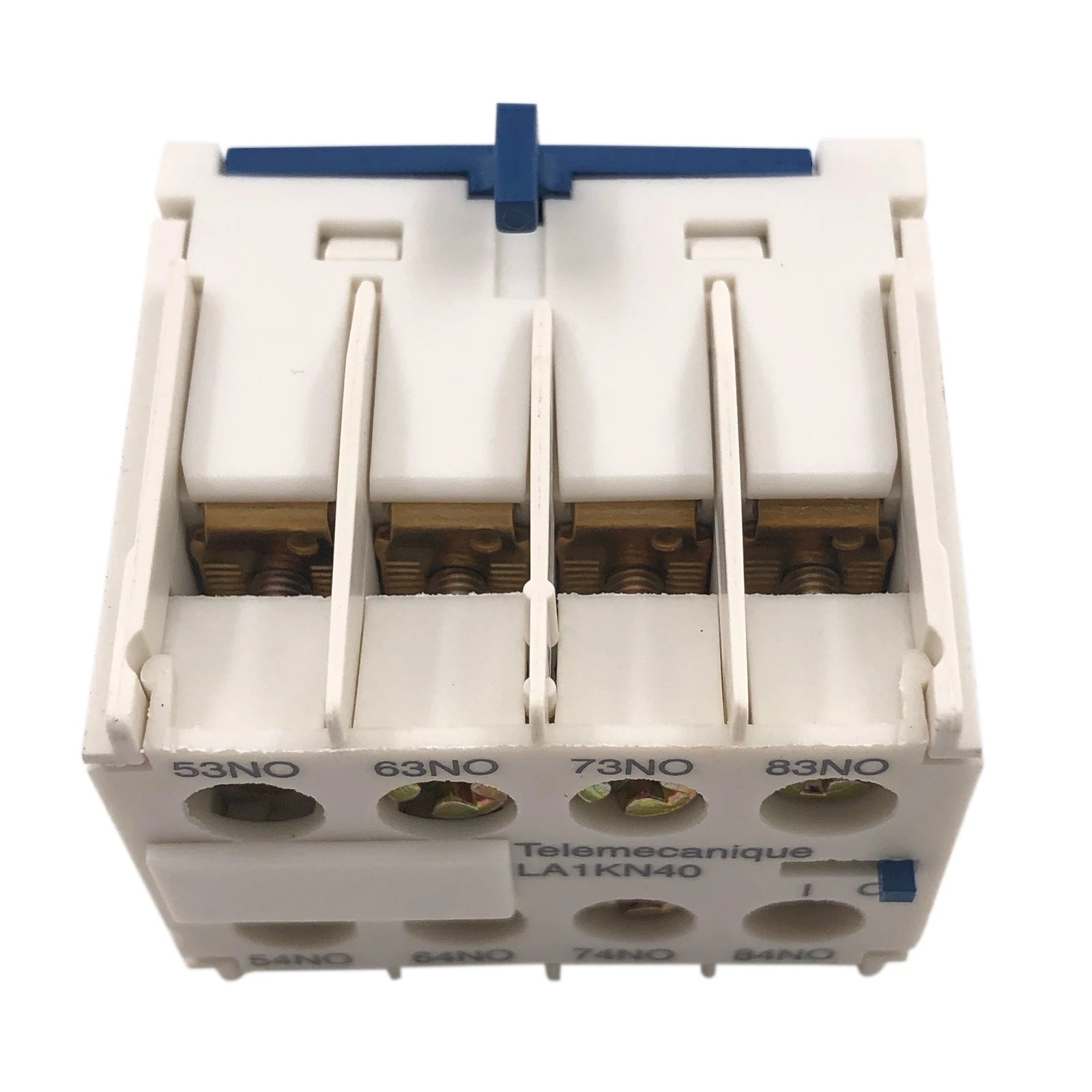 Schneider Electric / Telemecanique Auxiliary Contact Block 4P 10A 600Vac LA1KN40