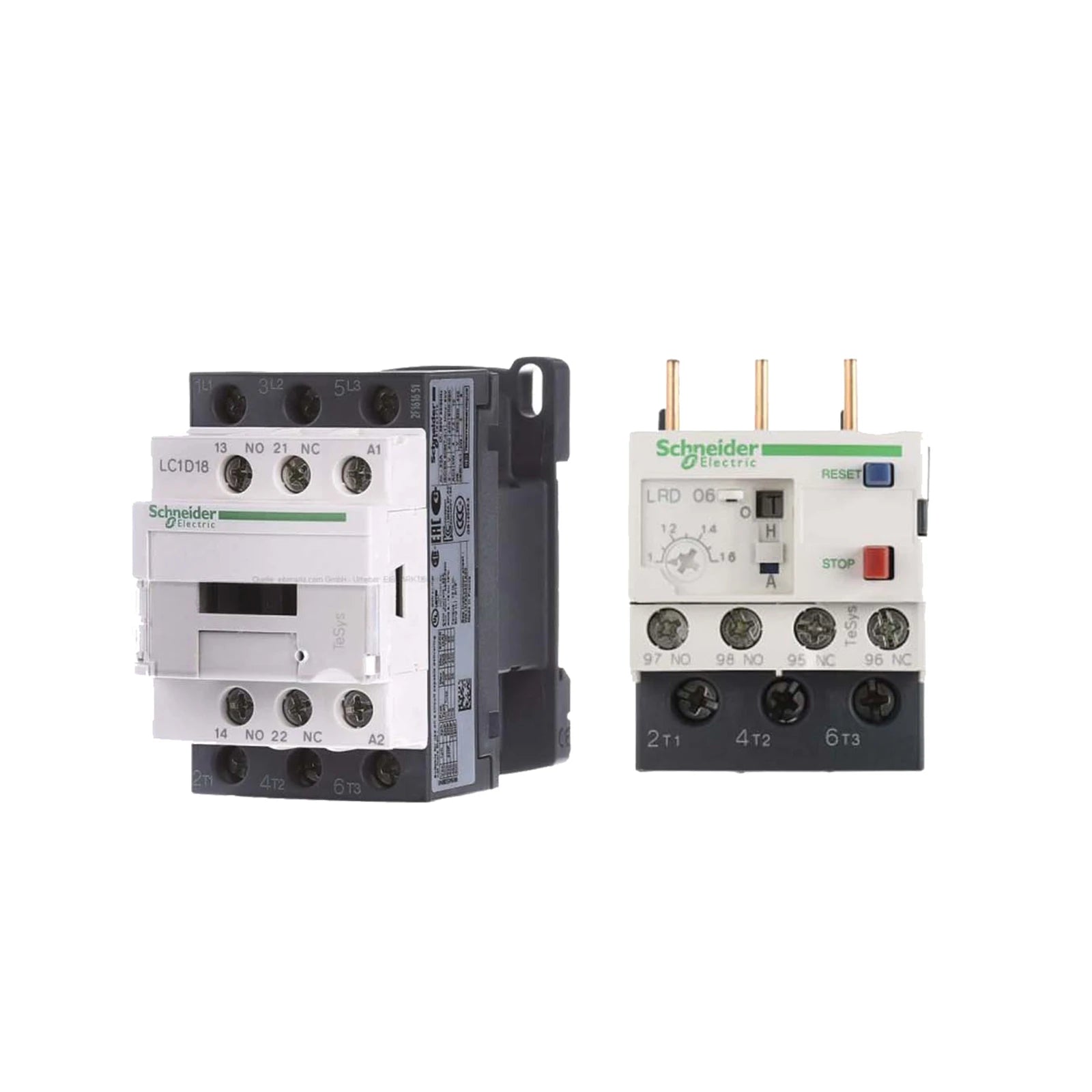 Schneider-Telemecanique-LC1D18U7-LRD06-0-Industrial-Electrical-Warehouse-Shop-Now