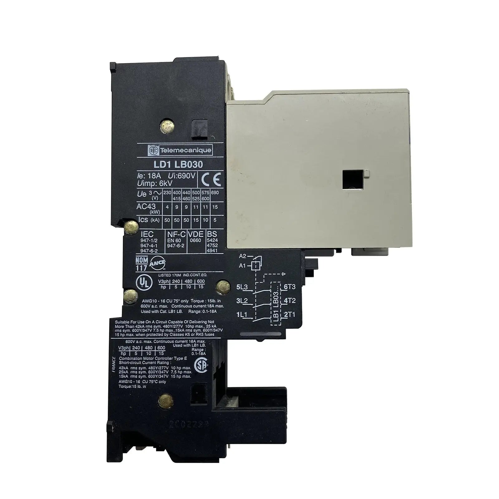 Schneider-Telemecanique-LD1-LB030-B-Industrial-Electrical-Warehouse-Shop-Now