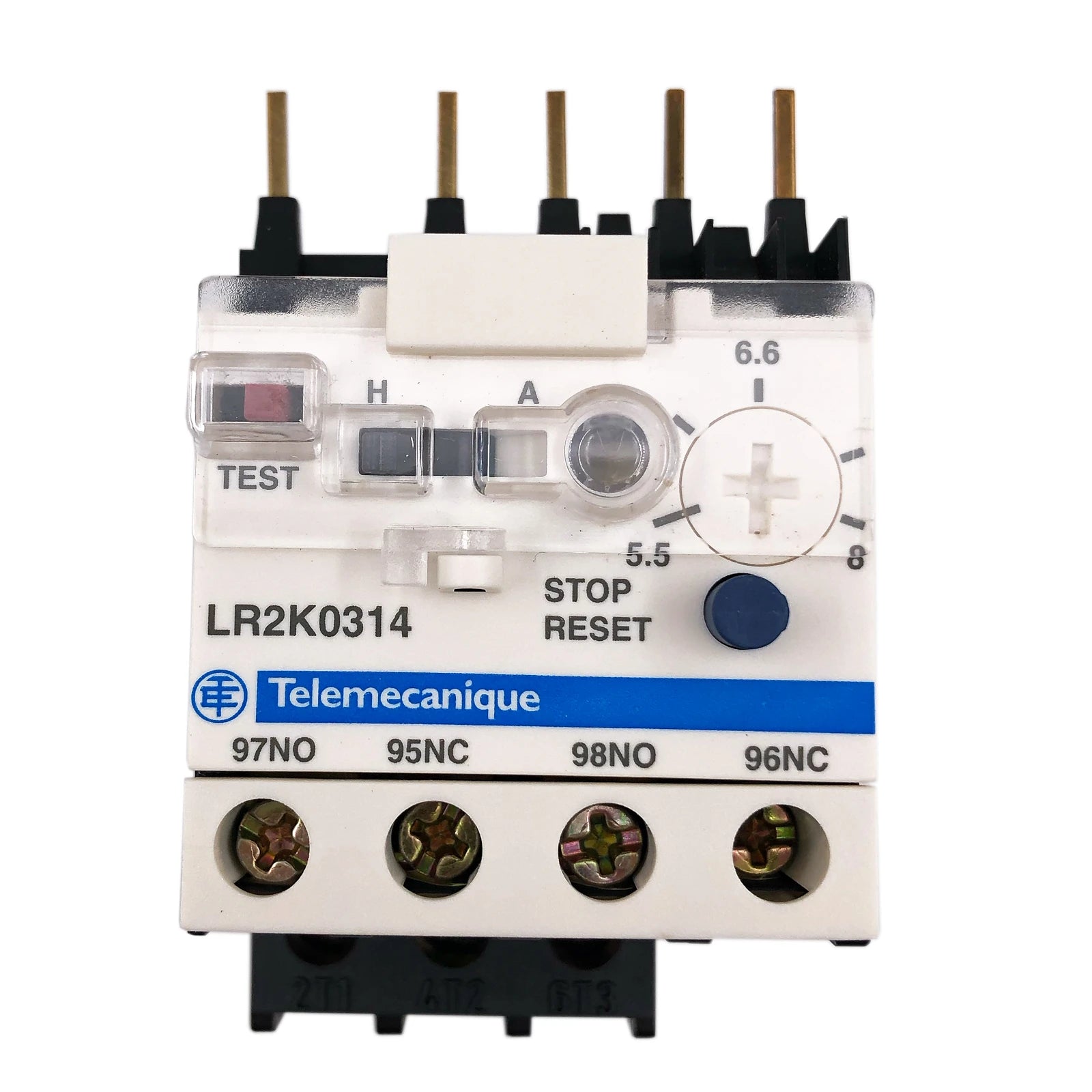 Schneider Electric / Telemecanique Overload Relay 3 Pole 5.5 to 8A LR2K0314