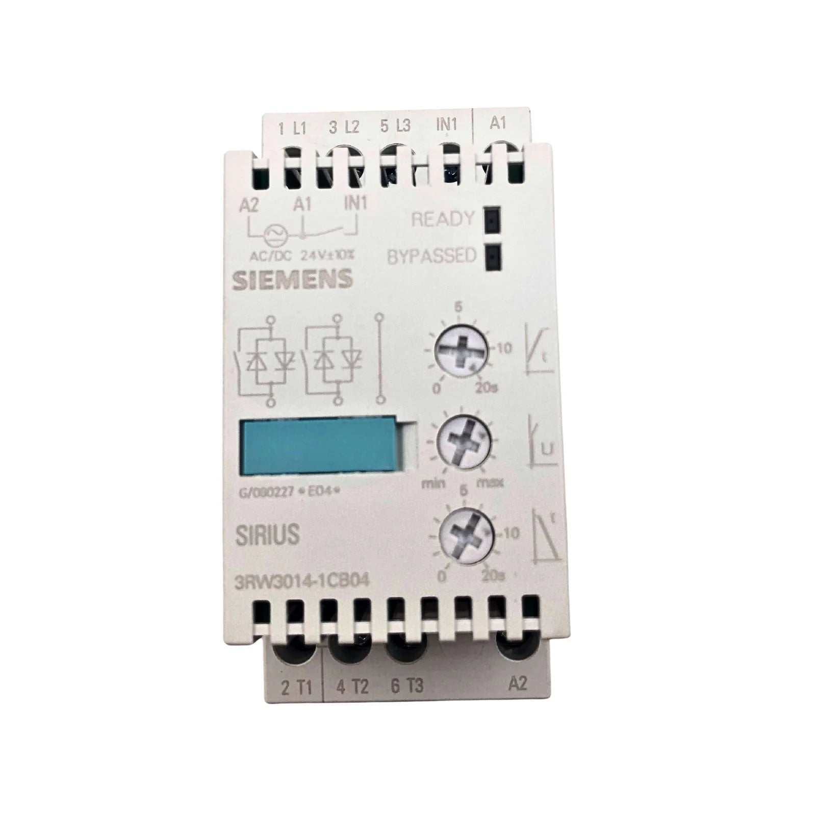 Siemens Soft Starter 480V 4.8A 3 Phase 3RW3014-1CB04