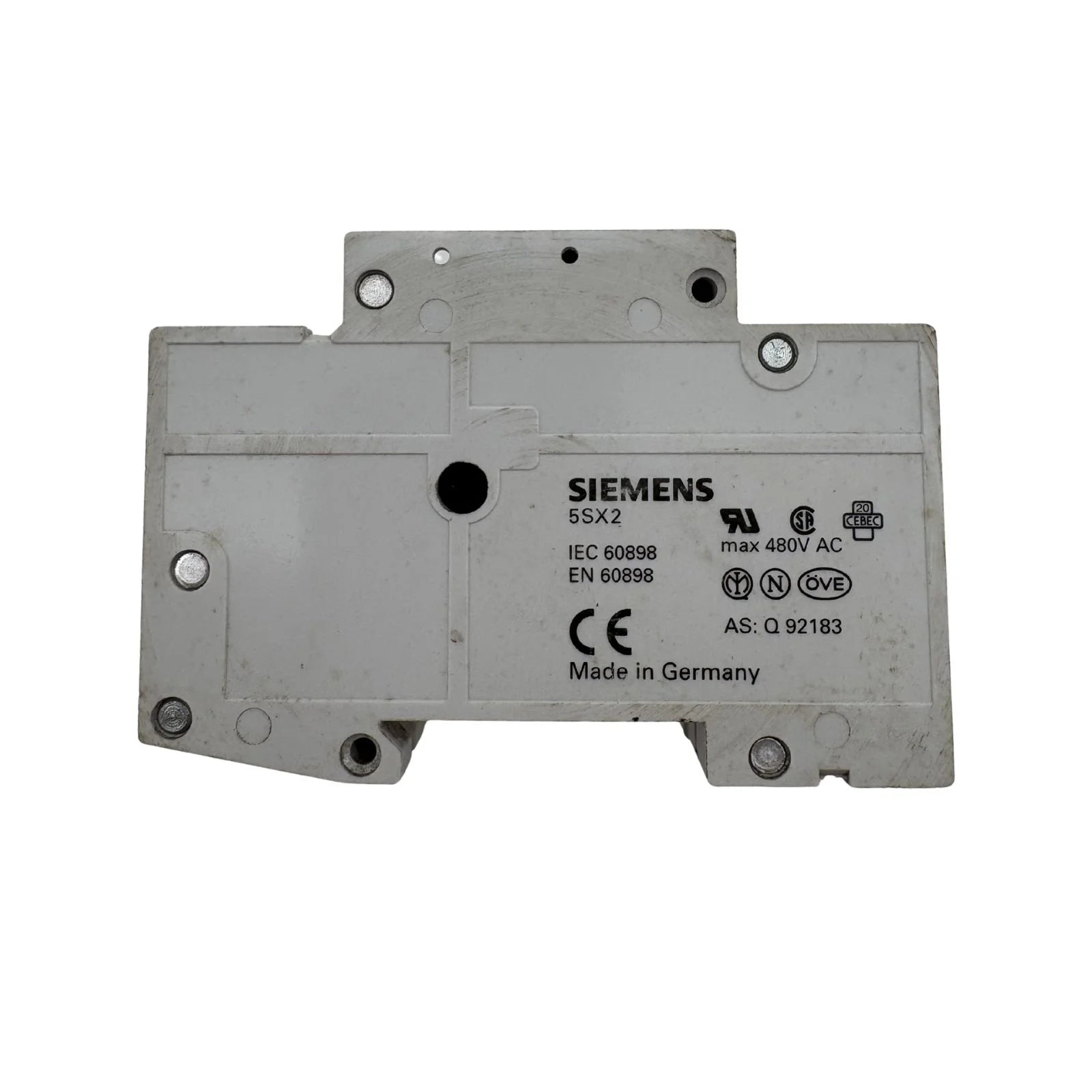 Siemens Molded Case Circuit Breaker 3 Phase 400V 20A 5SX2320-8