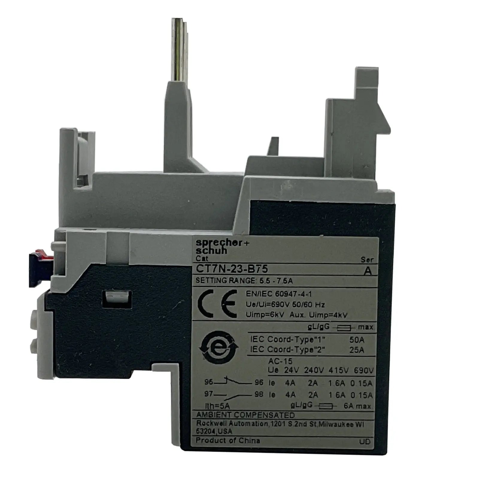 Sprecher-Schuh-CT7N-23-B75-B-Industrial-Electrical-Warehouse-Shop-Now