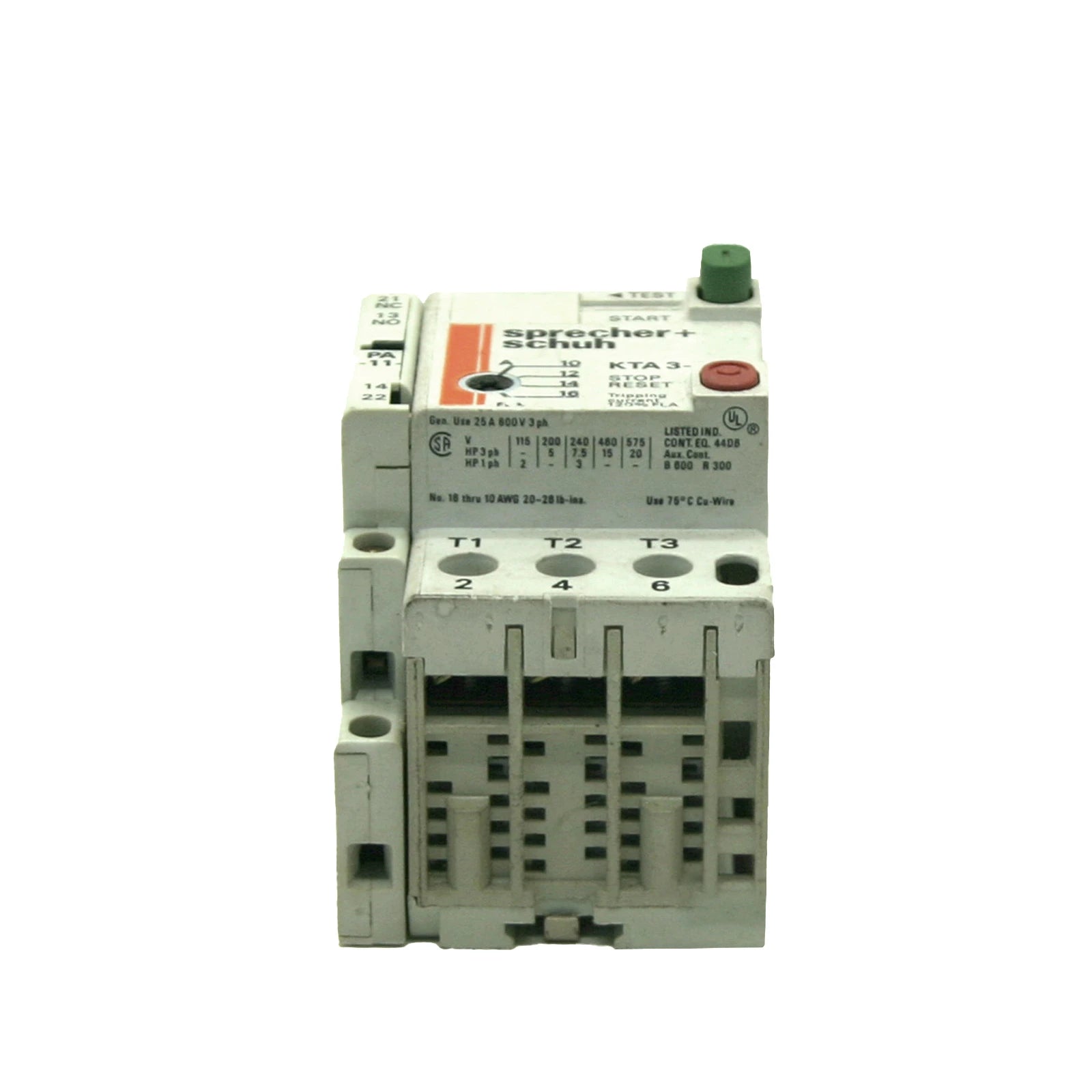 Sprecher-Schuh-KTA-3-25-16A-and-KT3-25-PA-11-A-Industrial-Electrical-Warehouse-Shop-Now