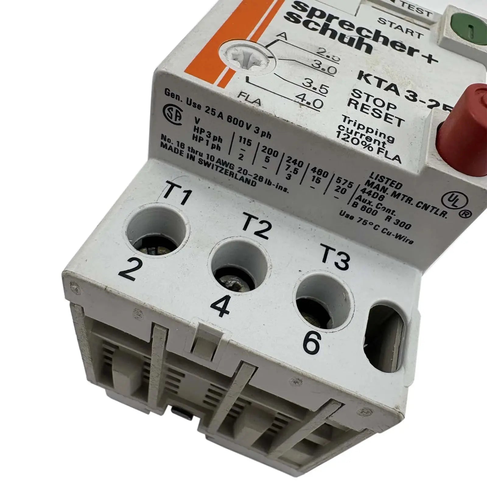 Sprecher-Schuh-KTA-3-25-4A-A-Industrial-Electrical-Warehouse-Shop-Now