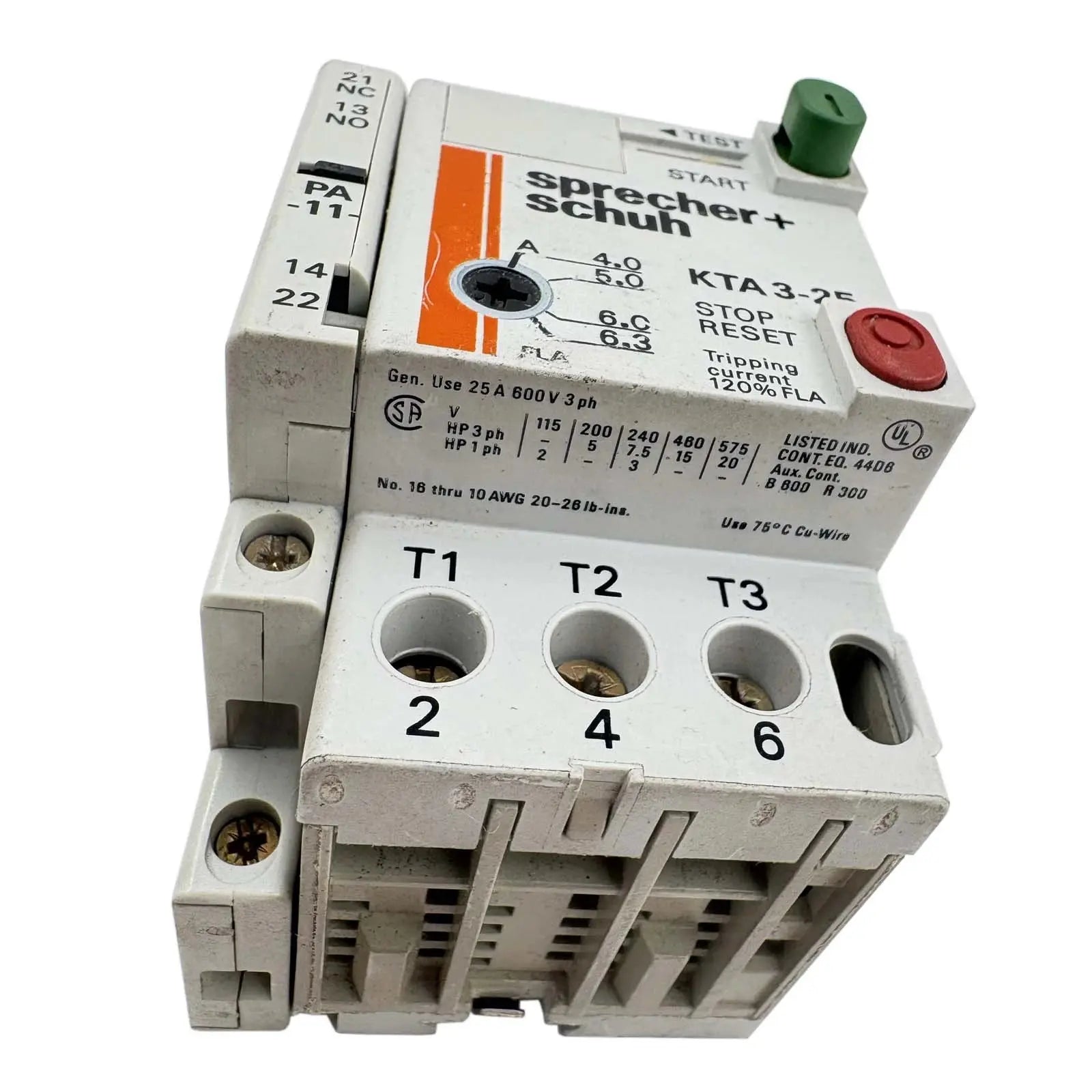 Sprecher_Schuh-KTA-3-25-6.3A-_-KT3-25-PA-11-A-Industrial-Electrical-Warehouse-Shop-Now