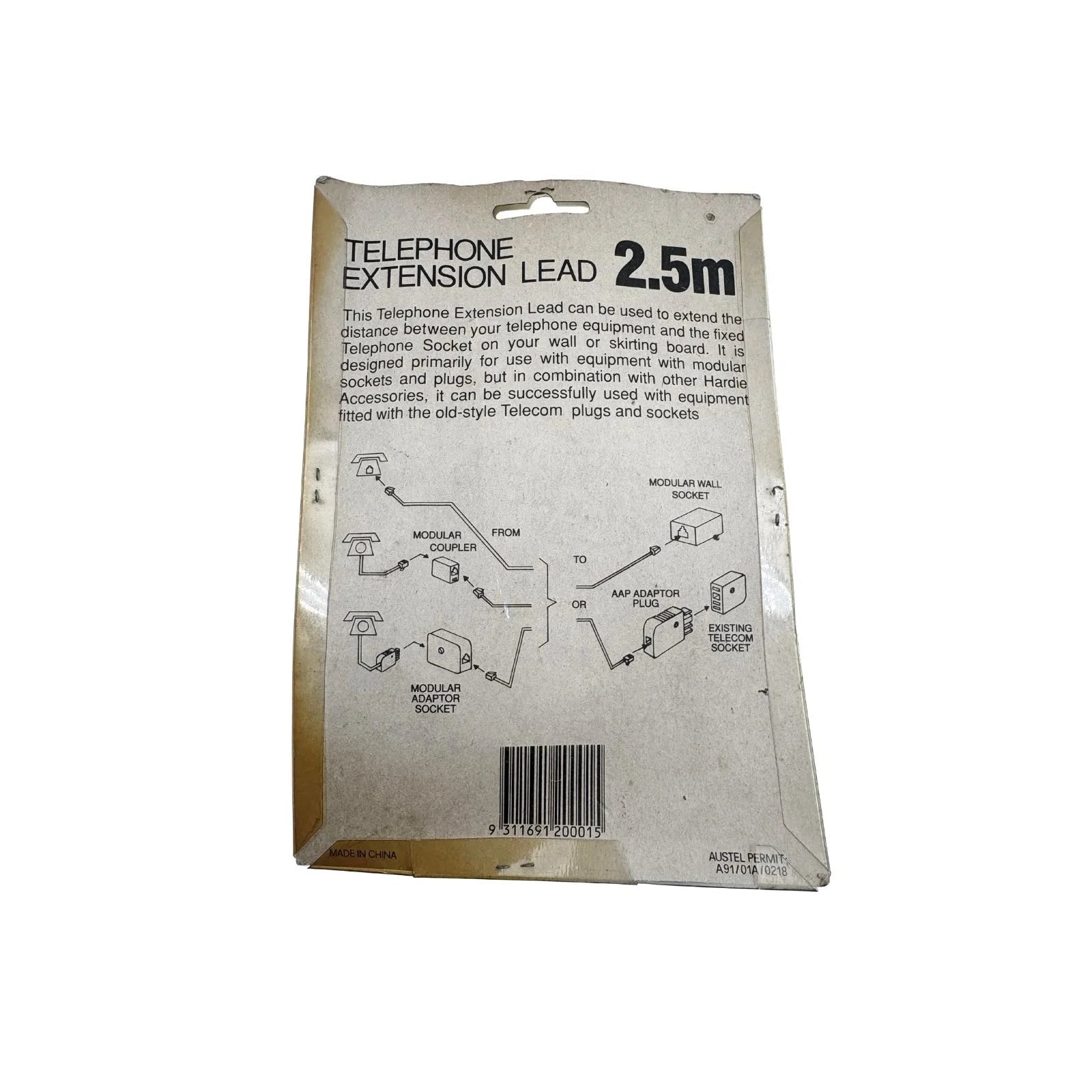 TELEPHONE-EXTENSION-LEAD-2-5M-4-Industrial-Electrical-Warehouse-Shop-Now