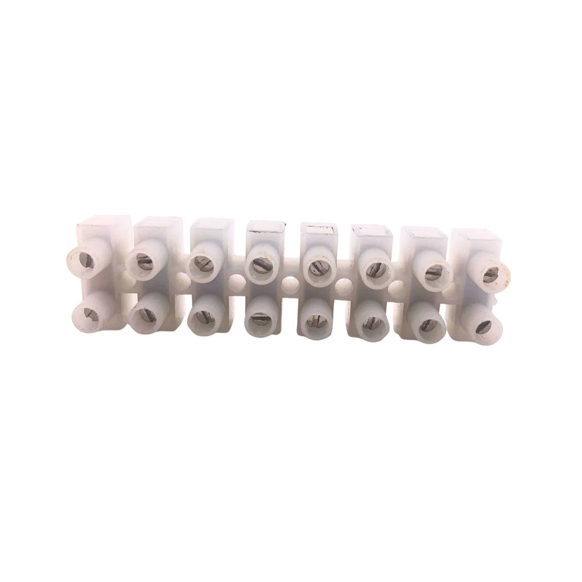 Terminal Strip Through Hole 8-Way Polyamide White IEW10108