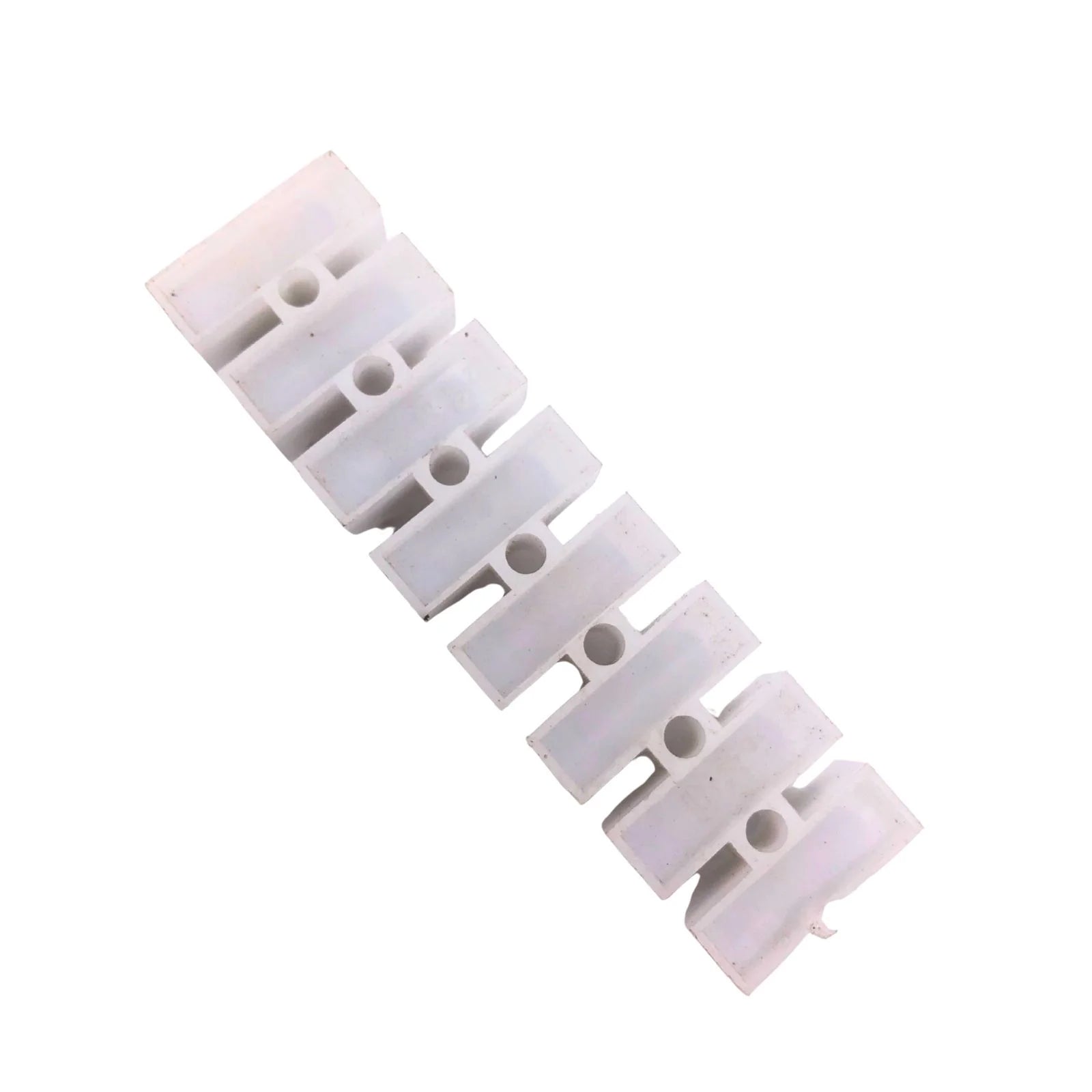 Terminal Strip Through Hole 8-Way Polyamide White IEW10108