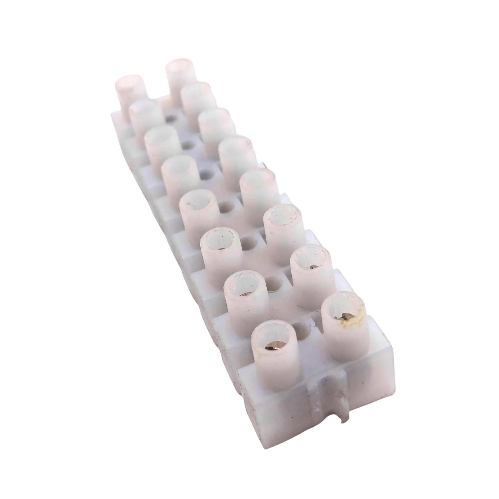 Terminal Strip Through Hole 8-Way Polyamide White IEW10108