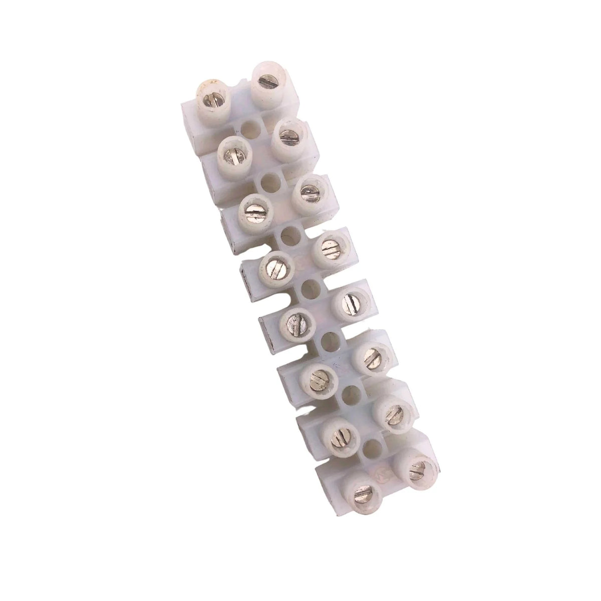 Terminal Strip Through Hole 8-Way Polyamide White IEW10108