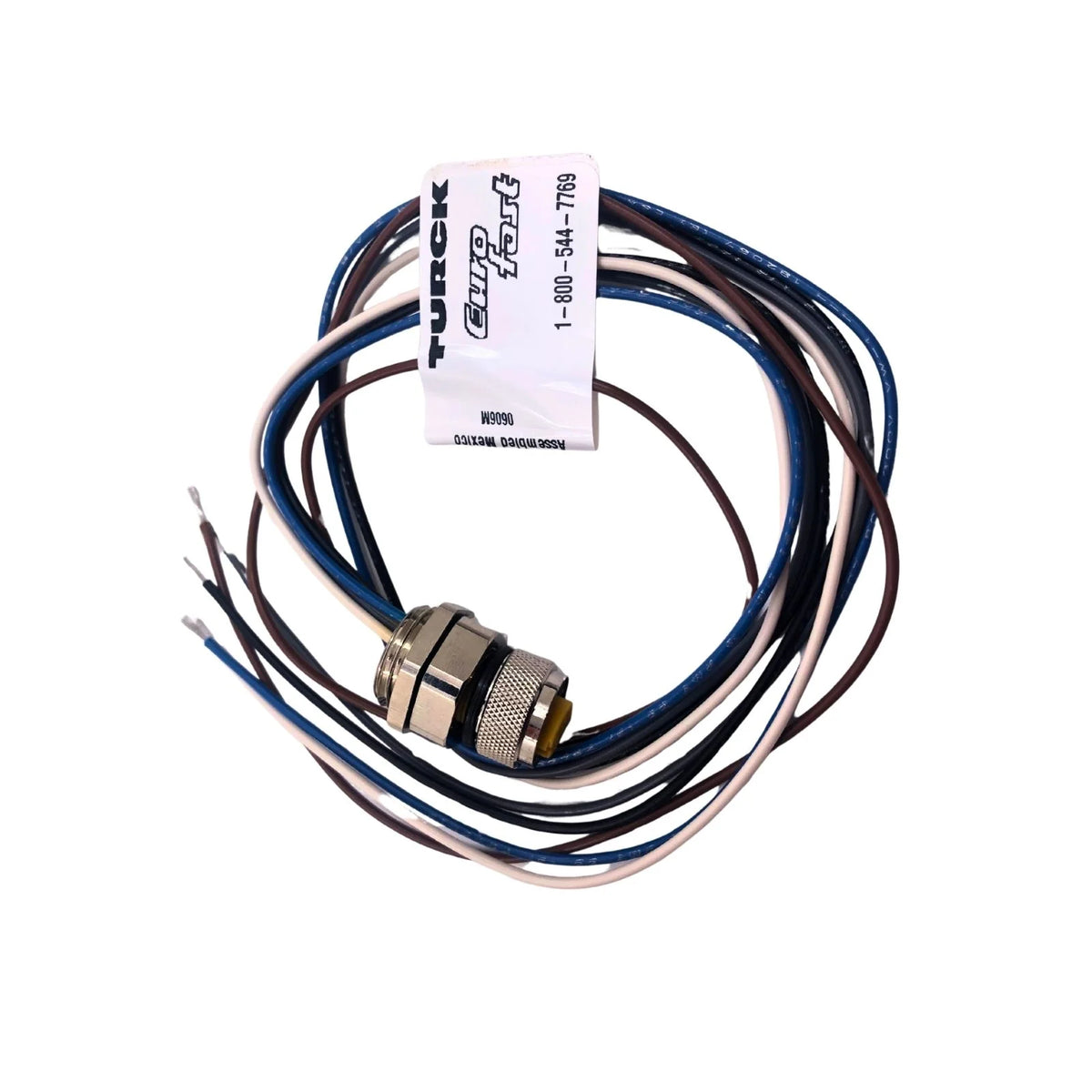 Turck Cordset Female 5 Pin 5 Wire Connector U5112 FKM 4.5-0.5