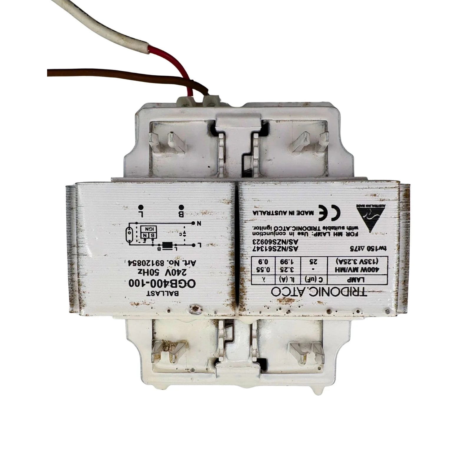 Tridonic Atco Ballast Suit 50Hz 240V OGB400-100