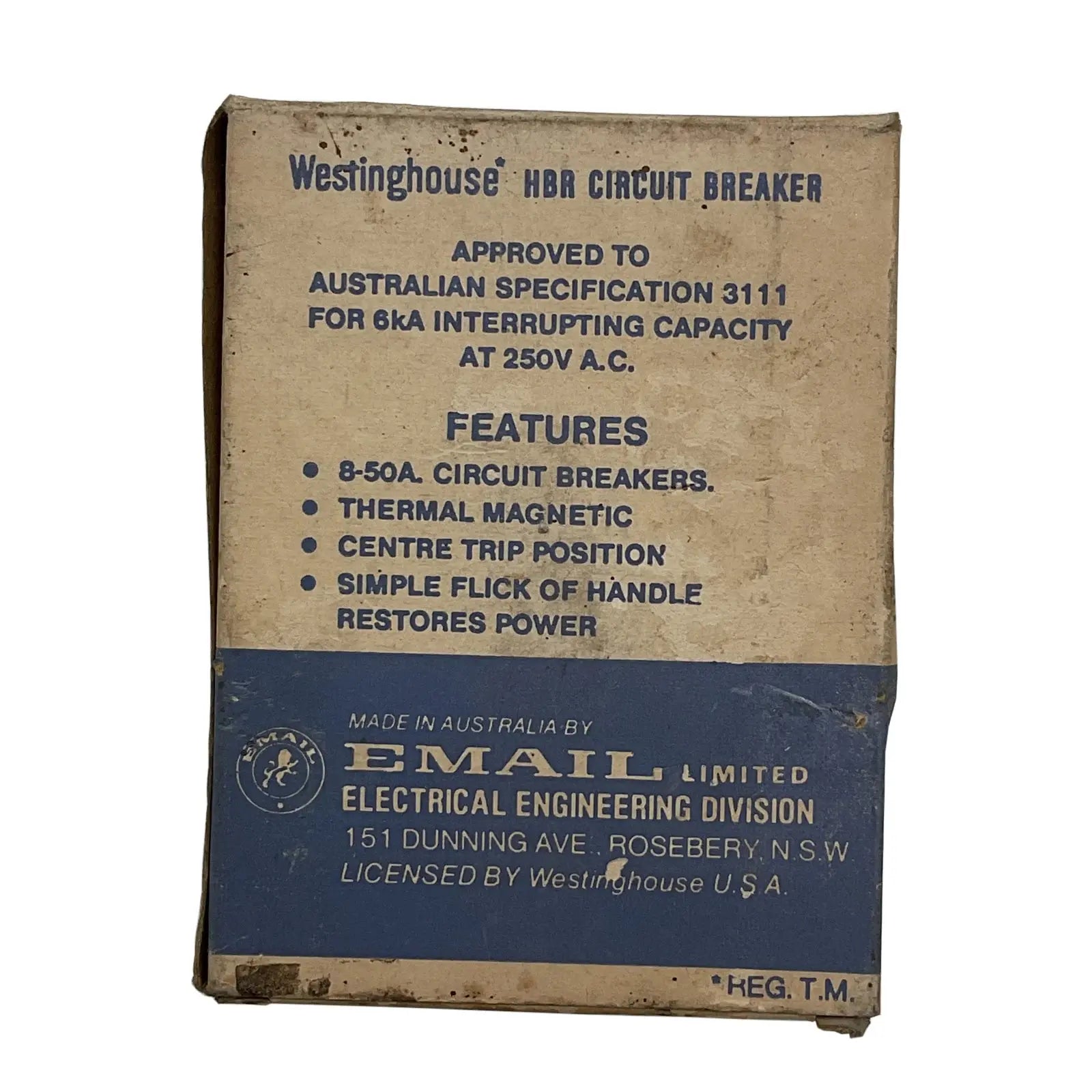 Westinghouse-40A-HBR-N28-D-Industrial-Electrical-Warehouse-Shop-Now