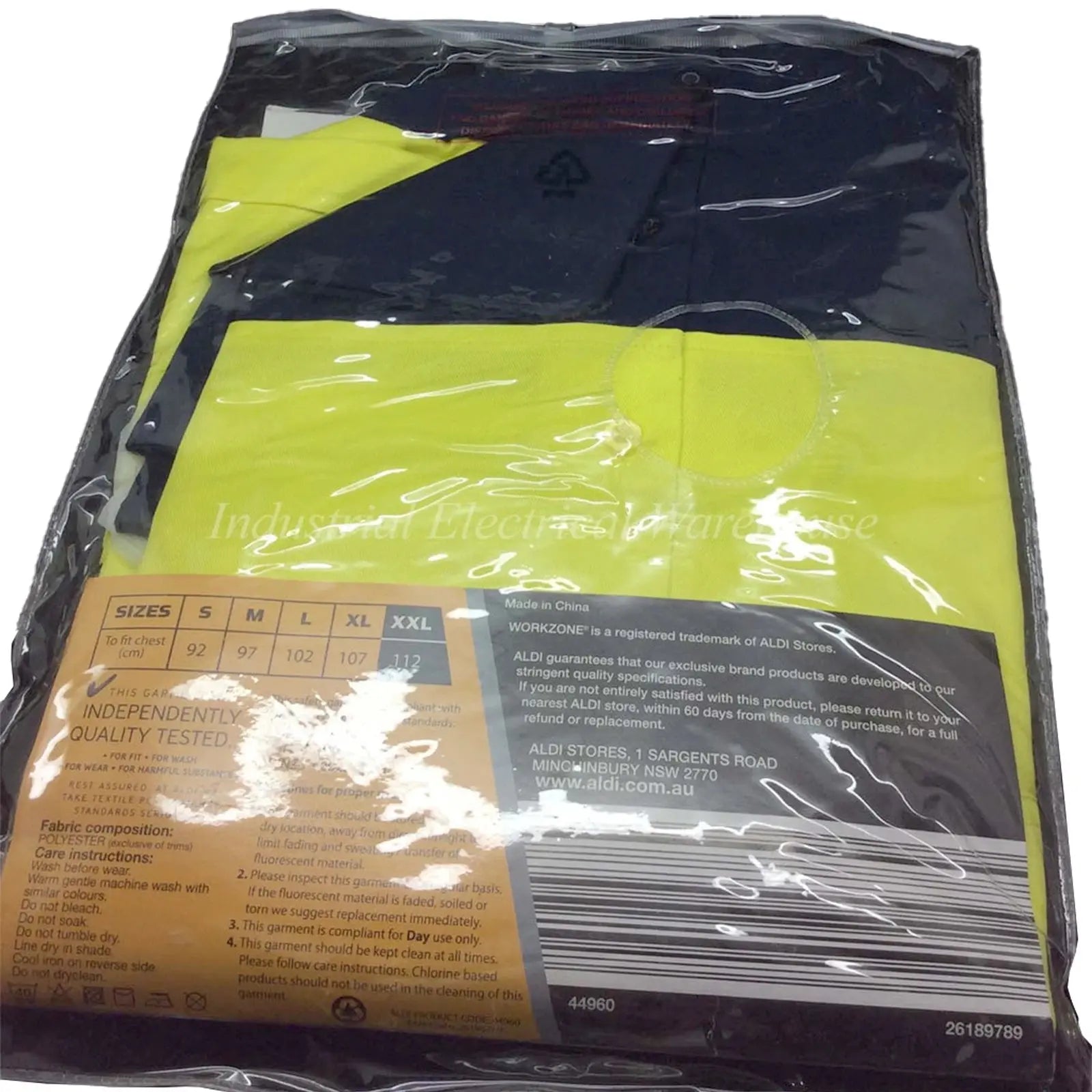 Workzone-Short-Sleeve-Yellow-Size-XXL-4-Industrial-Electrical-Warehouse-Shop-Now