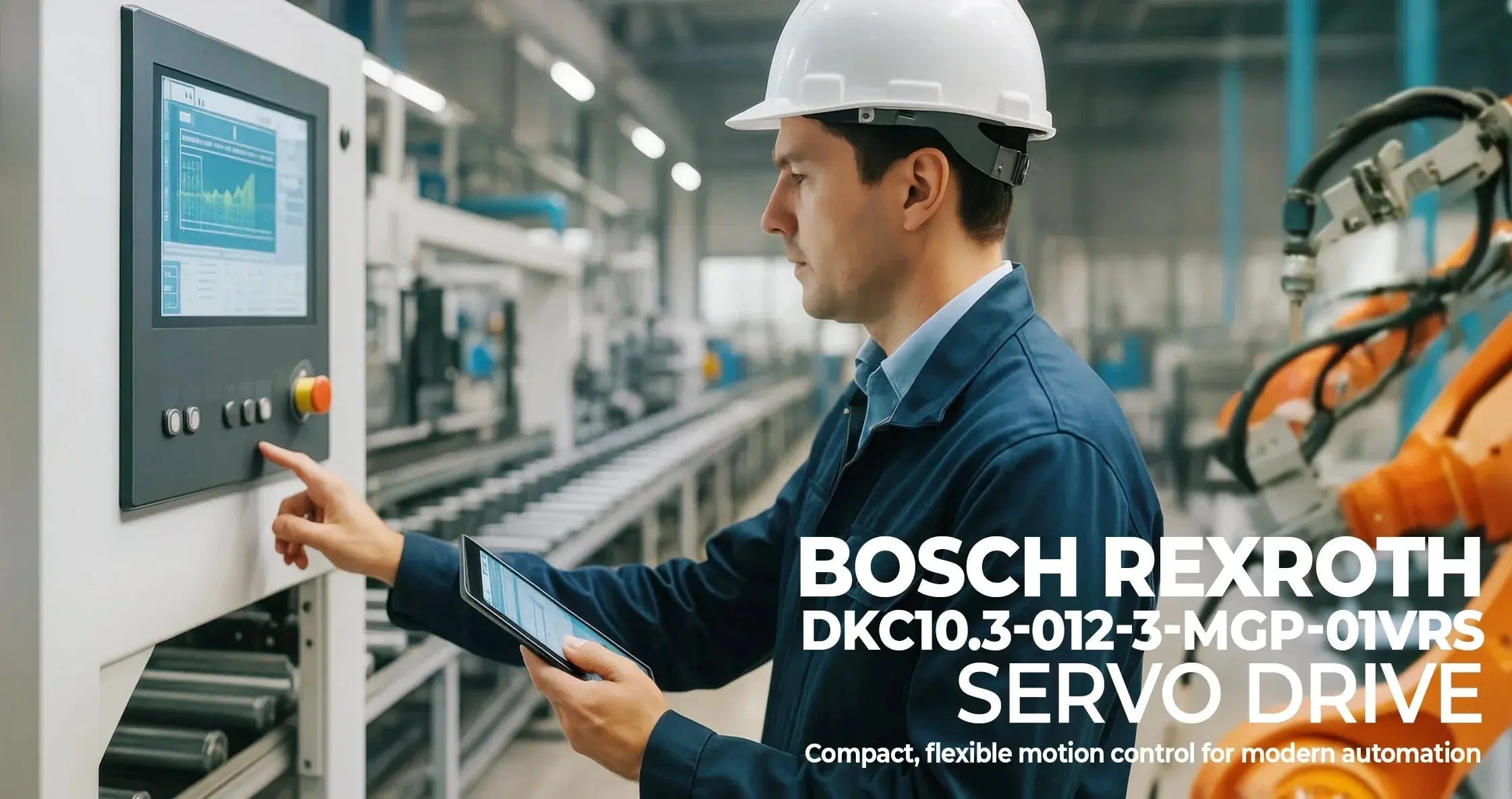 Bosch Rexroth DKC10.3-012-3-MGP-01VRS: Compact Servo Drive for Modern Automation - Industrial Electrical Warehouse