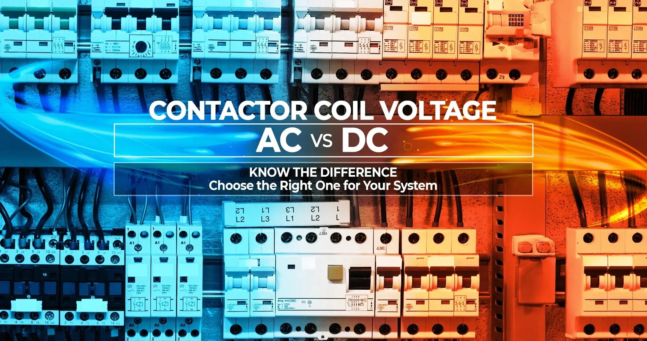 Contactor Coil Voltage AC vs DC: Choosing the Right One for Your Application - Industrial Electrical Warehouse
