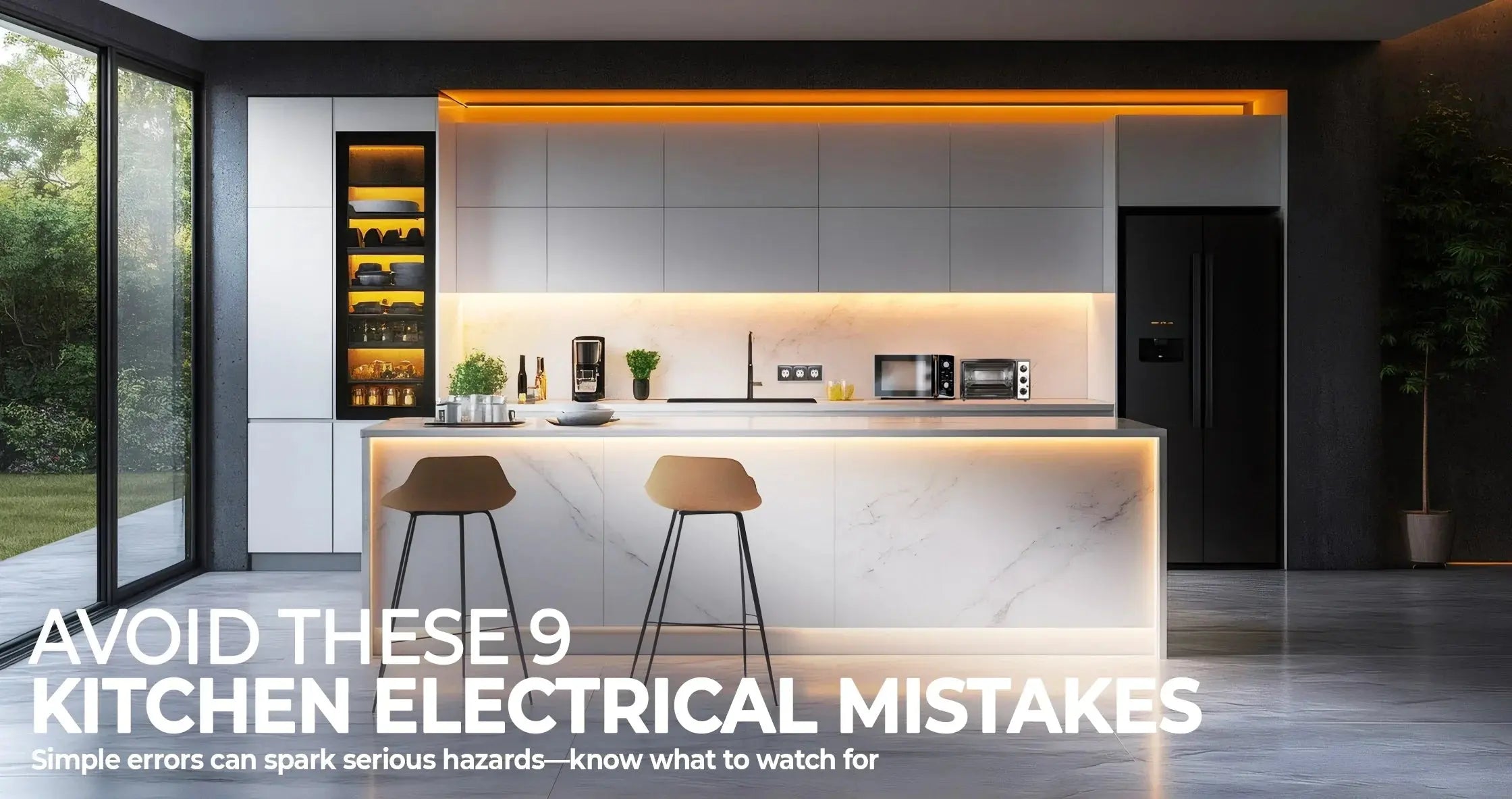 Electrical Screw Ups in the Kitchen: 9 Mistakes You Must Avoid - Industrial Electrical Warehouse