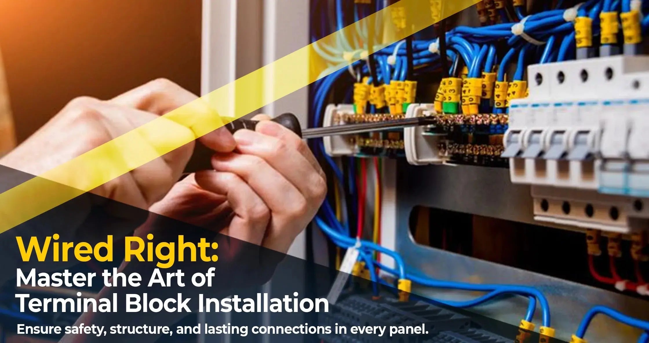 Terminal Blocks in Electrical Panels: Easy Installation Tips