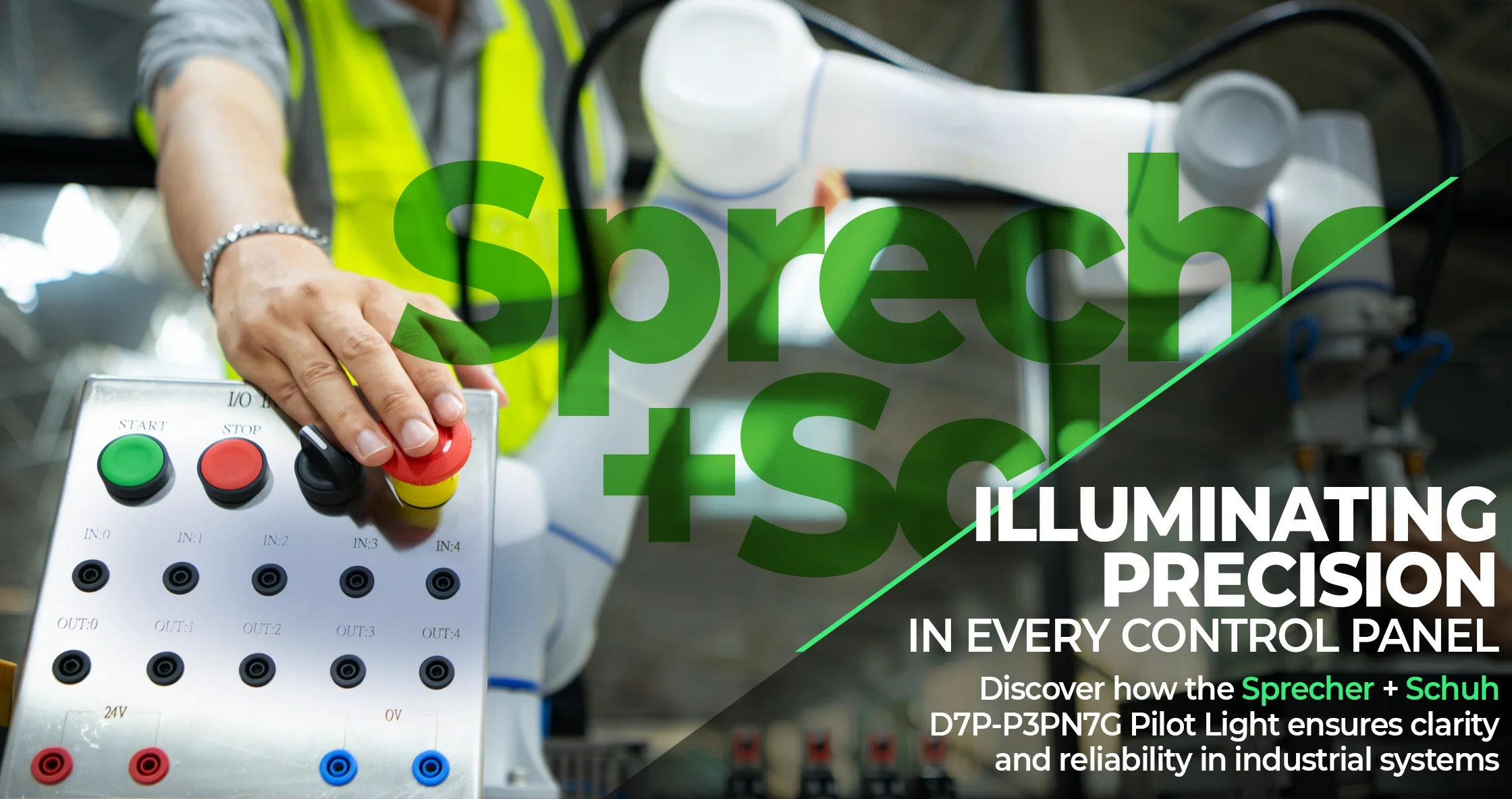 Illuminating Control Panels with Precision: Sprecher + Schuh D7P-P3PN7G Pilot Light - Industrial Electrical Warehouse