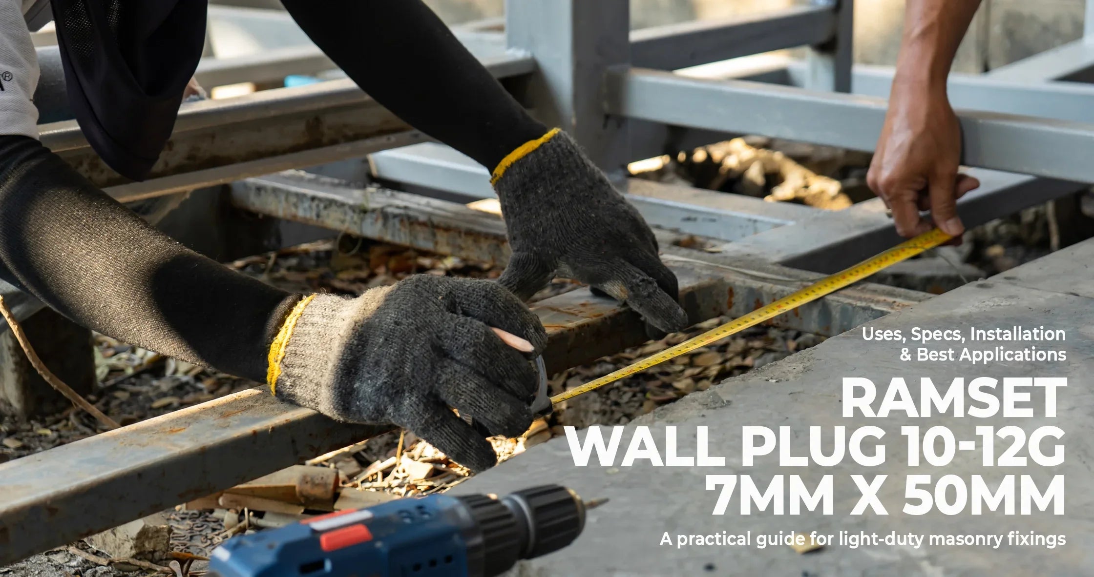 Ramset Wall Plug 10-12G 7mm x 50mm: Uses, Specs, Installation, and Best Applications - Industrial Electrical Warehouse