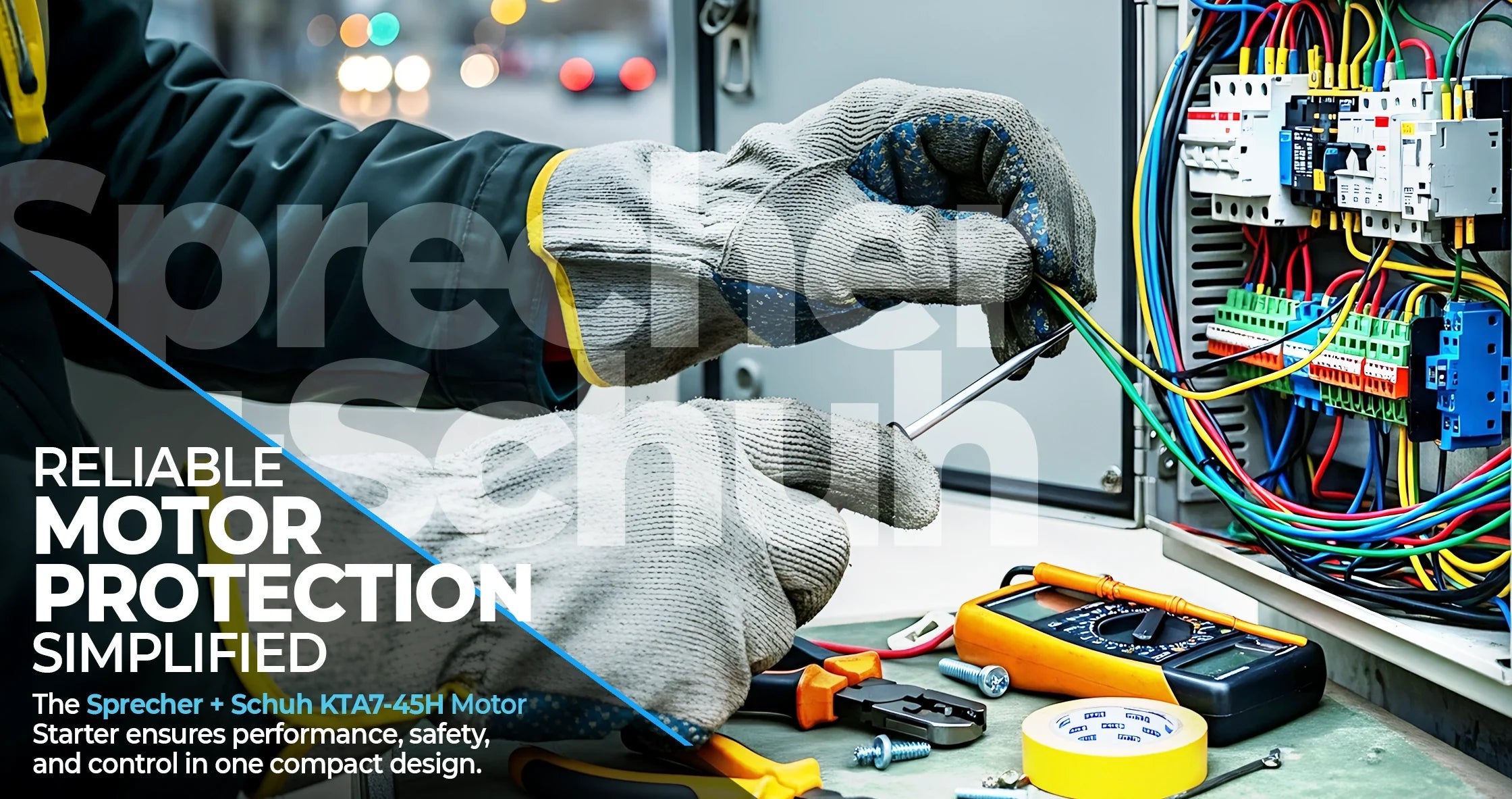 Sprecher + Schuh KTA7-45H Motor Starter (23–32A): The Compact, Reliable Solution for Industrial Motor Protection - Industrial Electrical Warehouse