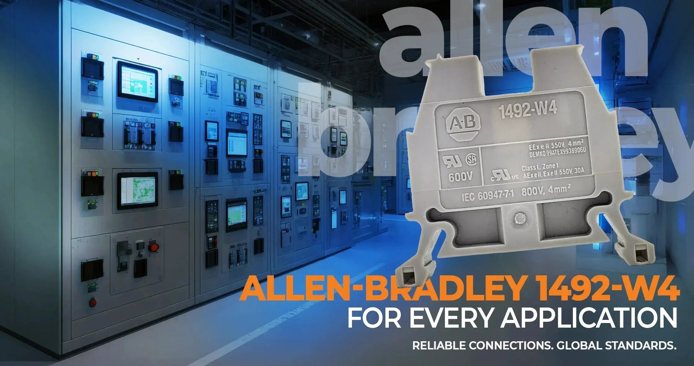 1492-W4 Allen-Bradley Terminal Block | Specs & Applications