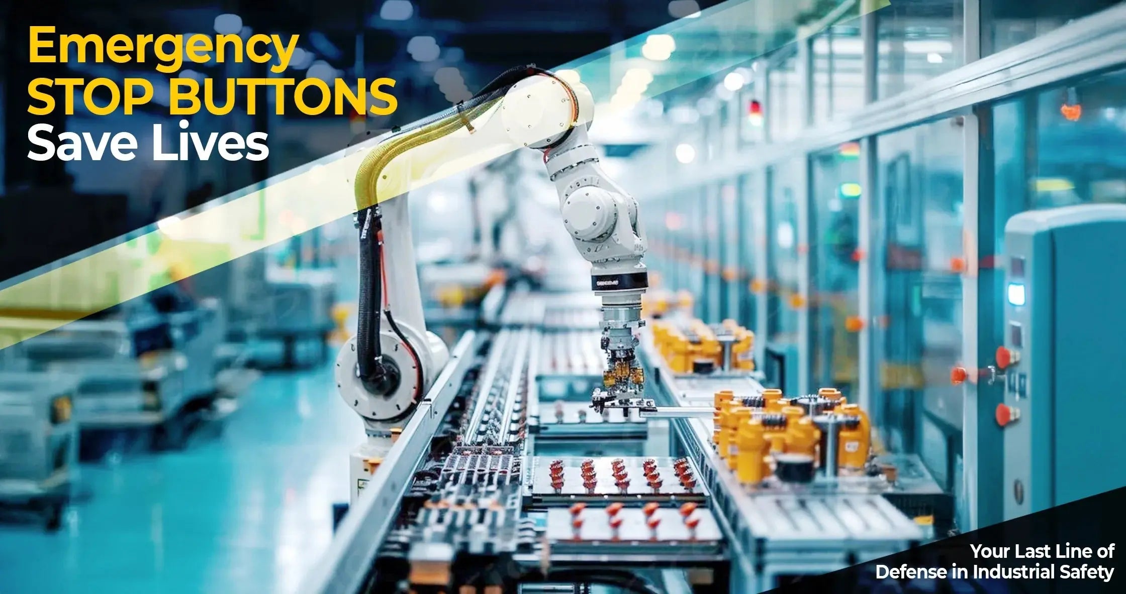 Why Every Industrial Workplace Needs an Emergency Stop Button - Industrial Electrical Warehouse