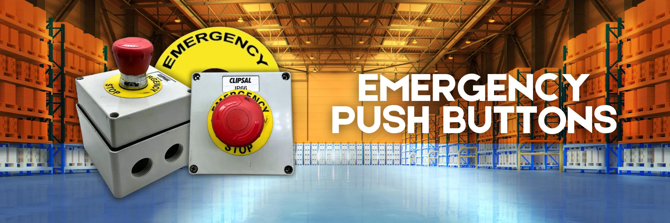 Emergency Push Buttons – Safety Stop Switches for Industry