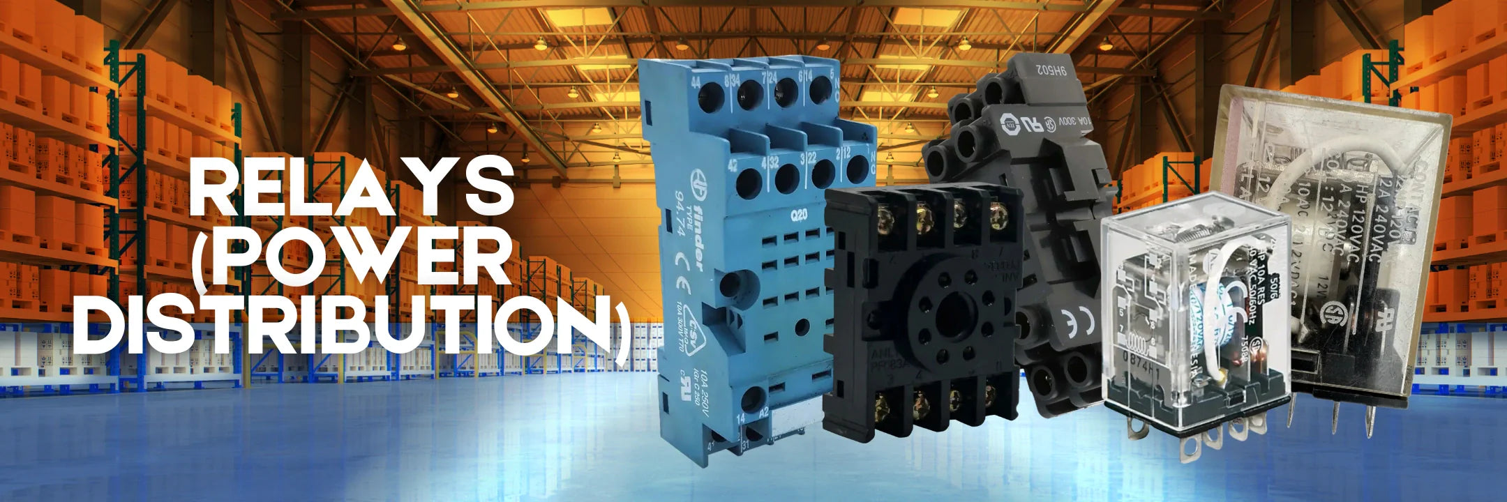 Relays for Power Distribution – Industrial & Electrical Control