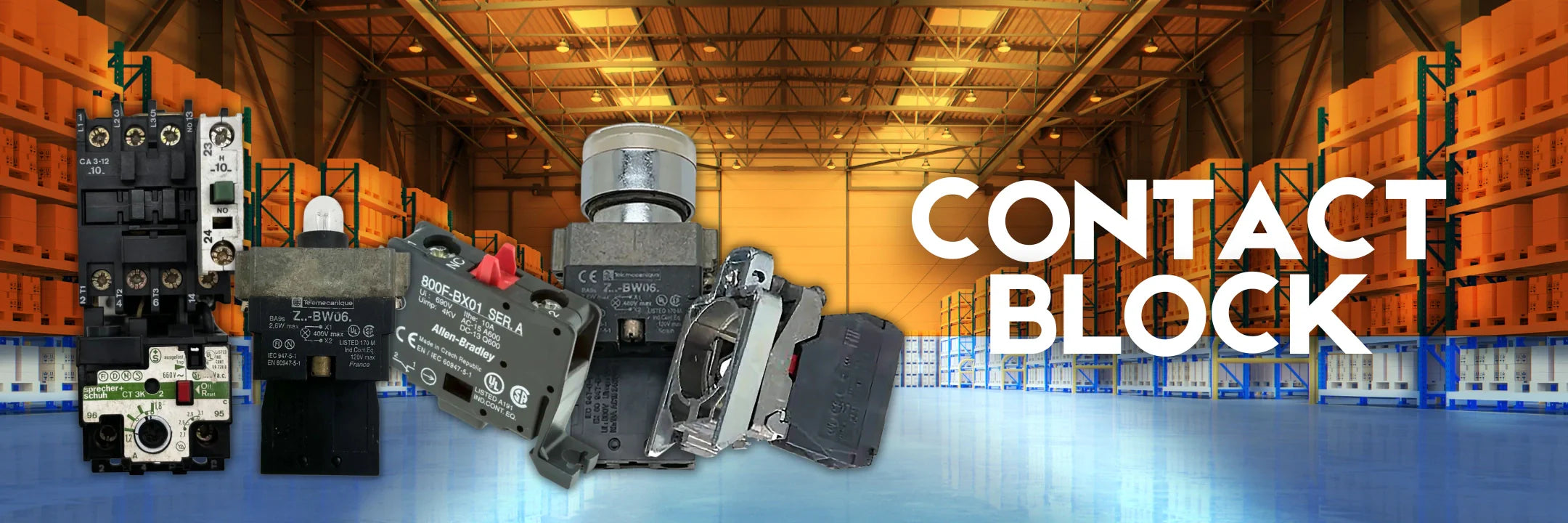 Shop-Contact Block-Collection-Online-at-Industrial-Electrical-Warehouse