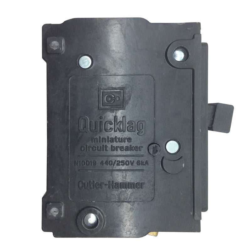 Cutler Hammer Quicklag MCB Miniature Circuit Breaker 3 Pole 440V 250V 6kA Q383C
