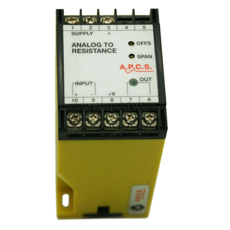 A.P.C.S. Analog to Resistance Thermocouple 8 - 60VDC Input 131578 ATR167-601100