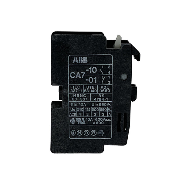 ABB A-Line Series Auxiliary Contact 1NO CA7-10