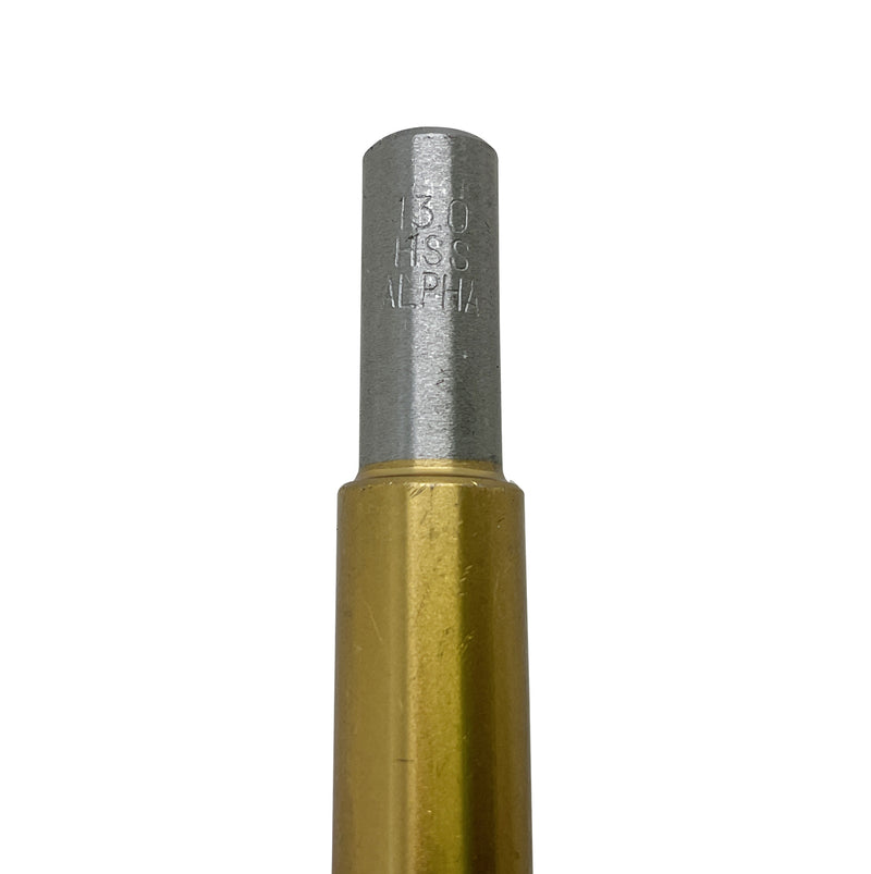 Alpha Reduced Shank Drill Bit Gold Series 13.0mm 9LM130R