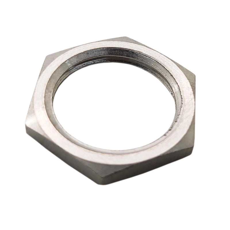 Alco Hex Lock Nut M20x.5 Nickel Plated Brass ALCPLN20