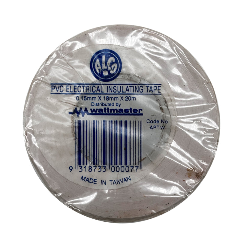 Alco Electrical Insulating Tape PVC 0.15mm x 18mm x 20m