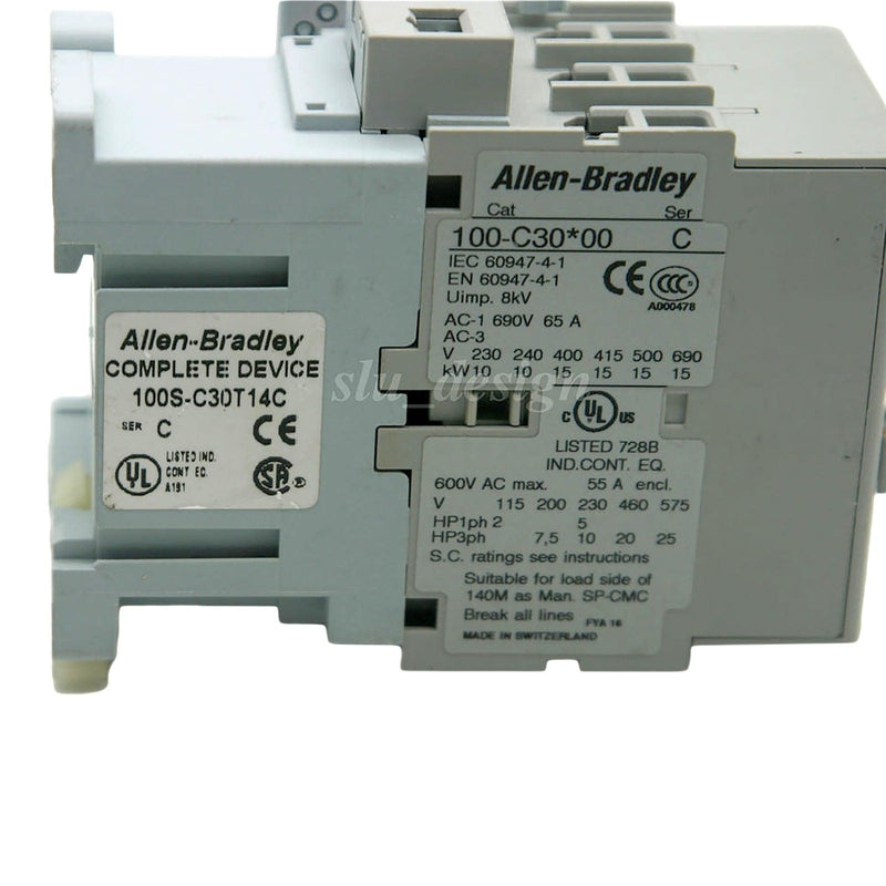 Allen-Bradley Contactor Non-Reversing 100-C30KA00 & 100-S