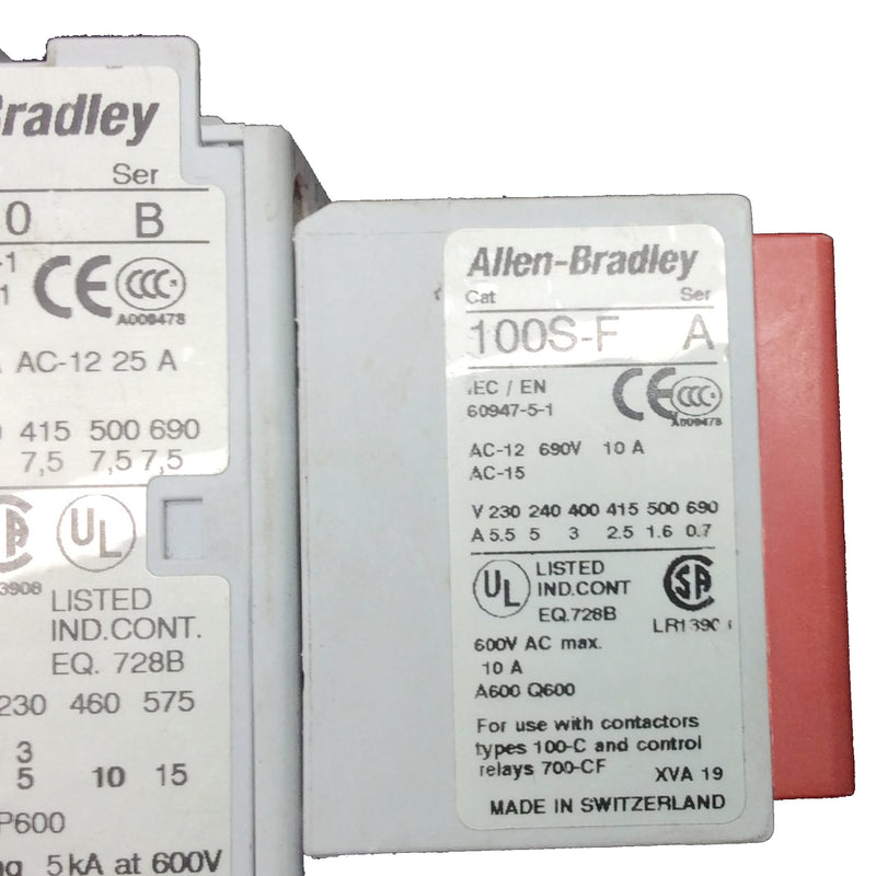 Allen-Bradley Safety Contactor 16A 24V 100S-C16T14C