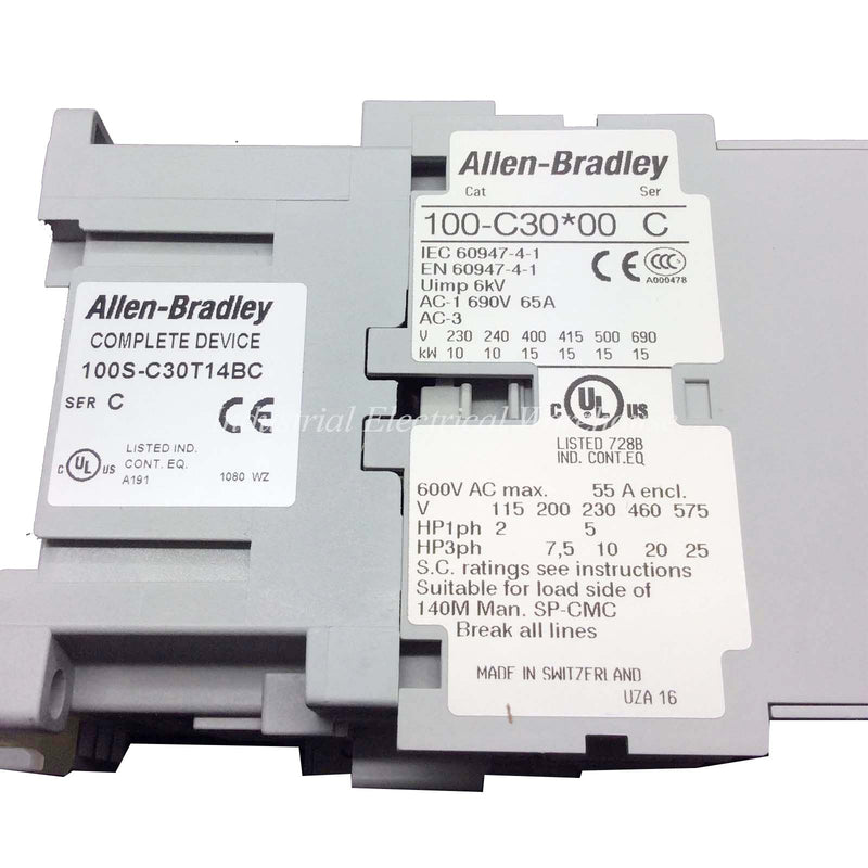 Allen-Bradley Safety Contactor 30A 240 V / 50 Hz 100S-C30T14BC