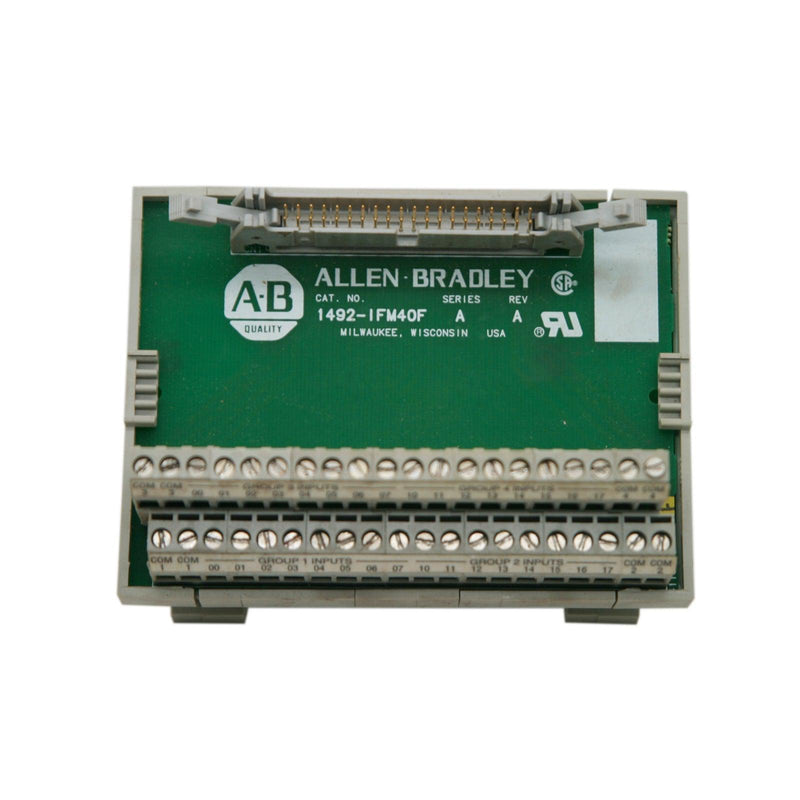 Allen-Bradley Interface Module 40-Point SLC500 1492-IFM40F