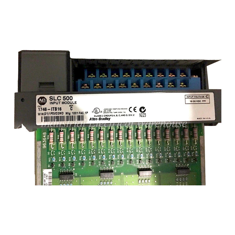 Allen-Bradley I/O Input Module 10-30Vdc 85MA 1746-ITB16