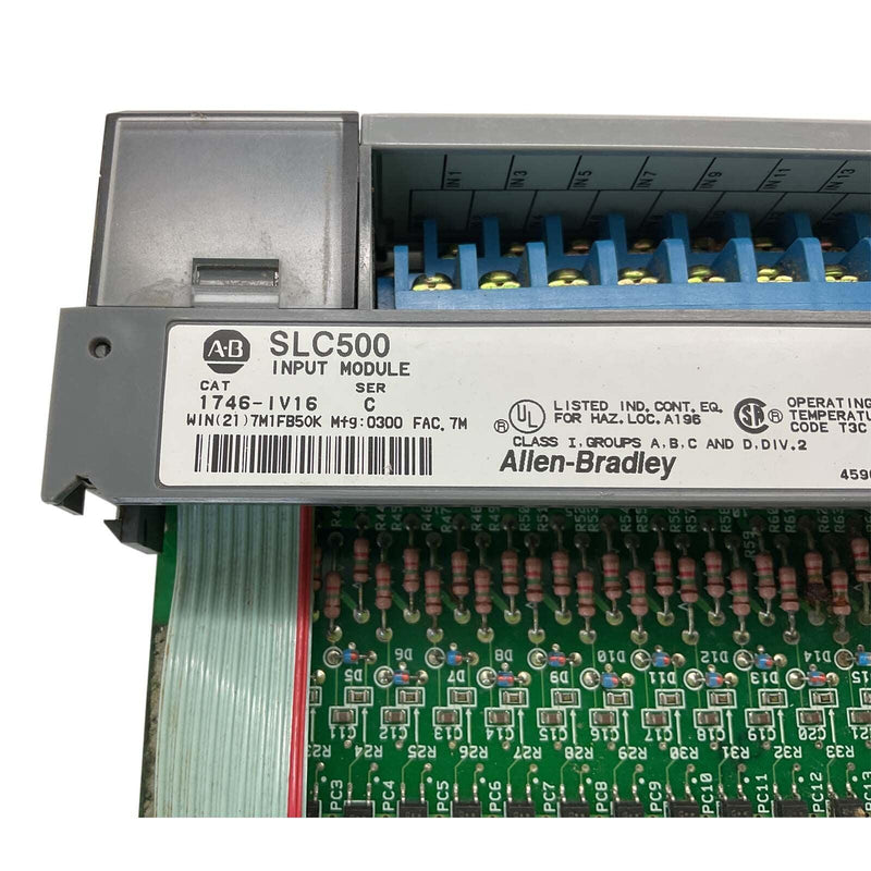 Allen-Bradley 1746 SLC System Digital I/O Modules 16 ch-DC SER C 1746-IV16