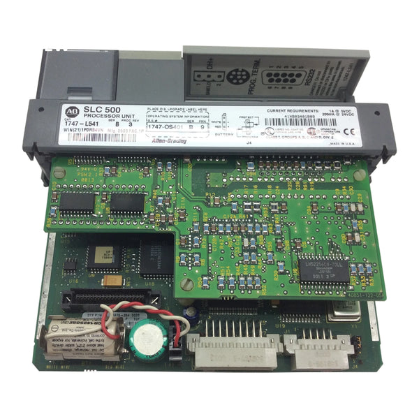 Allen Bradley SLC 500 PLC CPU Interfaz de computadora 1747-L541