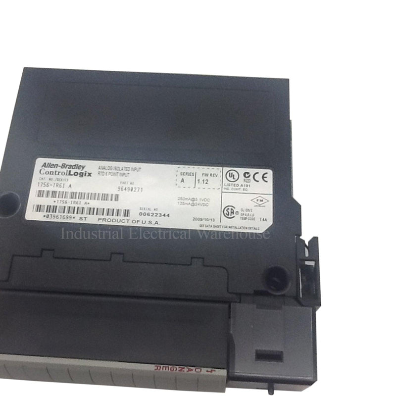 Allen-Bradley ControlLogix Analog Isolated RTD Input Module SER A 1756-IR6I