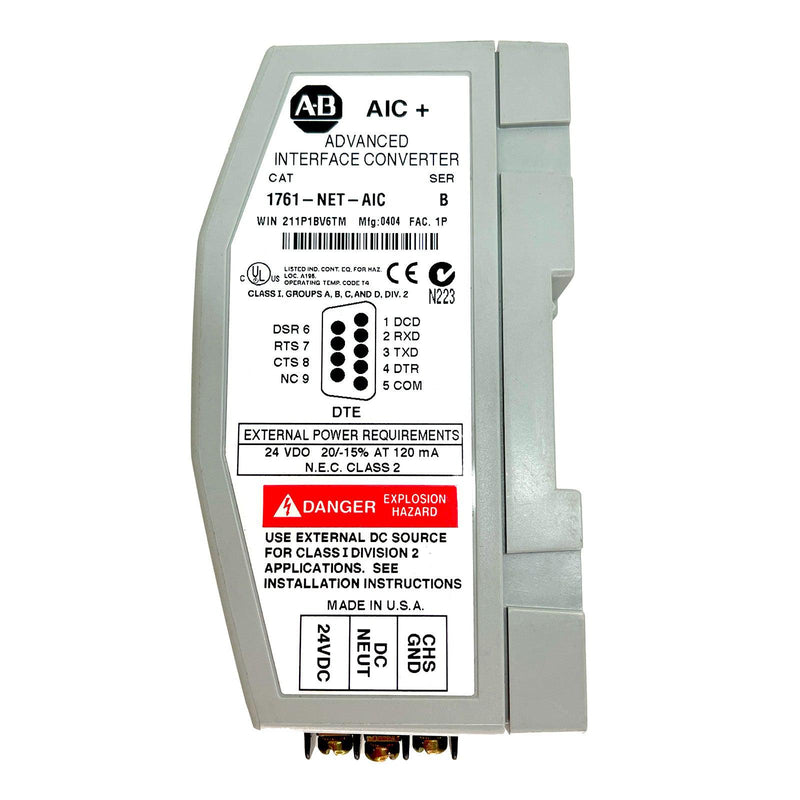Allen-Bradley PLC Advanced Interface Converter SER B 1761-NET-AIC