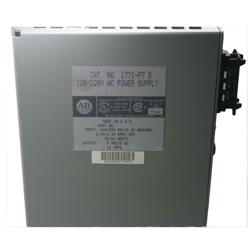 Allen-Bradley Power Supply Module 16A 120/220VAC 1771-P7